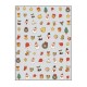 Sticker nail art Lila Rossa, pentru Craciun, Revelion si iarna, 15 x 9 cm, z-d4664