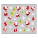 Sticker nail art Lila Rossa, pentru Craciun, Revelion si iarna, 7.2 x 10.5 cm, xf362