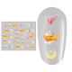 Sticker nail art Lila Rossa, pentru Craciun, Revelion si iarna, 7.2 x 10.5 cm, xf365
