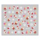 Sticker nail art Lila Rossa, pentru Craciun, Revelion si iarna, 7.2 x 10.5 cm, xf372