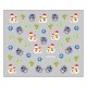 Sticker nail art Lila Rossa, pentru Craciun, Revelion si iarna, 7.2 x 10.5 cm, xf376