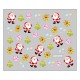 Sticker nail art Lila Rossa, pentru Craciun, Revelion si iarna, 7.2 x 10.5 cm, xf378