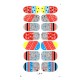 Sticker pentru unghii nail art, Lila Rossa, 14 in 1, nr 4