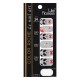 Sticker pentru unghii nail art, Lila Rossa, 14 in 1, nr 5