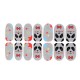 Sticker pentru unghii nail art, Lila Rossa, 14 in 1, nr 5