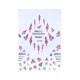Stickere pentru decor unghii Lila Rossa, Craciun, Revelion, pentru iarna, f274