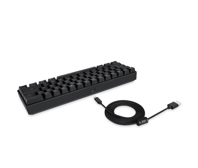 Tastatura gaming Motospeed cu fir, Bluetooth, RGB, Cablu USB, BT 3.0, Neagra
