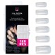 Tipsuri unghii false 100 buc, Lila Rossa, Natur, KG108