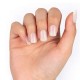 Tipsuri unghii false migdala 216 buc cu lipici si pila, Fing'rs nailene, Natur