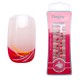 Tipsuri unghii false color press-on, X-press nails pre-decorated, 24 buc, pre-glued
