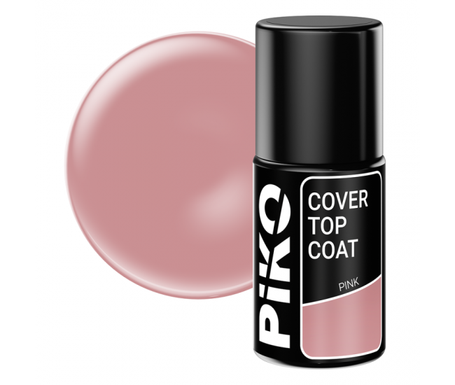 Top coat Piko, Cover Top, 7 ml, Pink