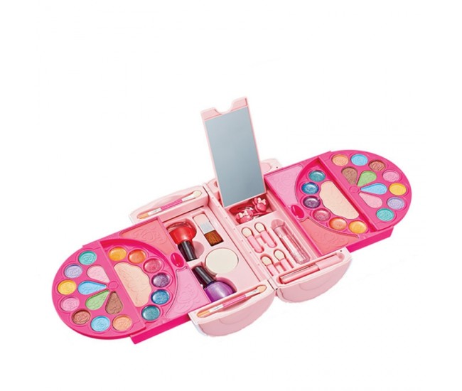 Trusa beauty Hi Lila Rossa girls, makeup copii si unghii, solubile in apa, copii de peste 8 ani