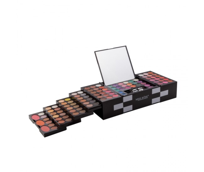 Trusa makeup Hollywood Glam, Miss Rose, Lila Rossa, 148 culori