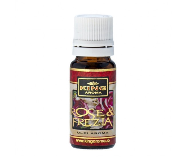 Ulei aromaterapie King Aroma, Trandafir & Frezie, 10 ml