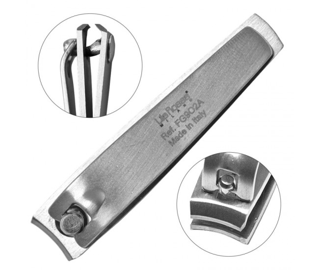 Unghiera profesionala, Lila Rossa, Inox Satin 5 cm