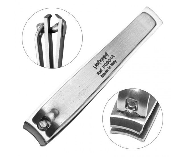 Unghiera profesionala, Lila Rossa, Inox Satin 8 cm