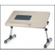 Masa laptop din lemn cu ventilator si picioare din aluminiu ELD1