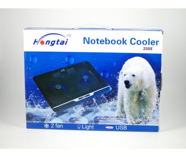 Masa suport laptop, notebook cooler pad - 2 coolere 80mm