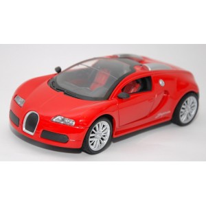 Masinuta metalica Bugatti Sport cu radio comanda si acumulatori - Sara 1:24