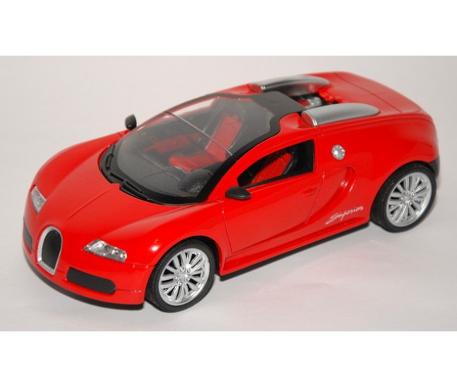 Masinuta metalica Bugatti Sport cu radio comanda si acumulatori - Sara 1:24