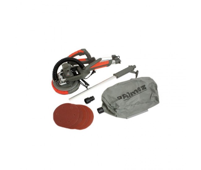 Slefuitor pereti pliabil cu aspirator led 750w Ø225mm