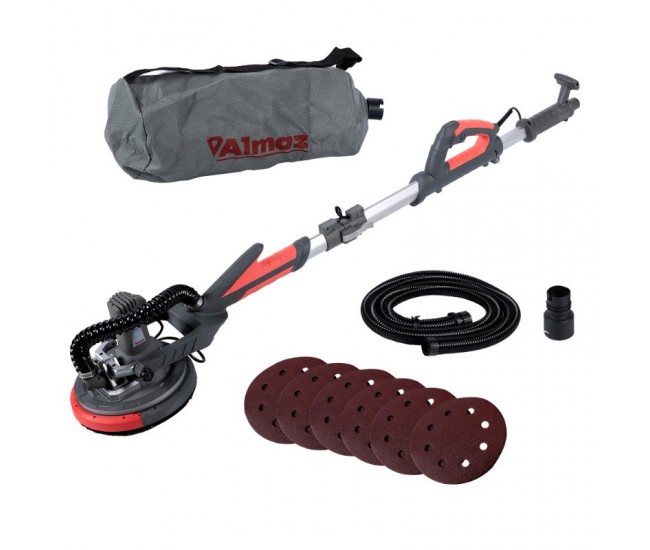 Slefuitor pereti pliabil cu aspirator led 750w Ø225mm