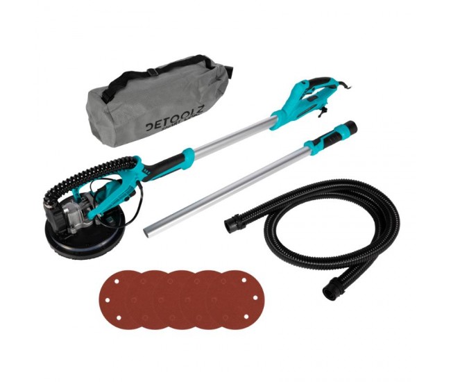 Slefuitor pentru perete extensibil cu aspirator Ø215 750w