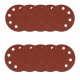 Set 10 hartie abraziva p150 8gauri 180mm