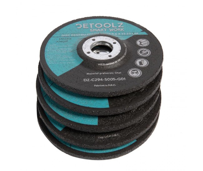 Set disc pentru polizat a125*6*22.2 mm (5 buc/set)