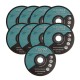 Set disc abraziv pentru metal 125 mm (10/set)