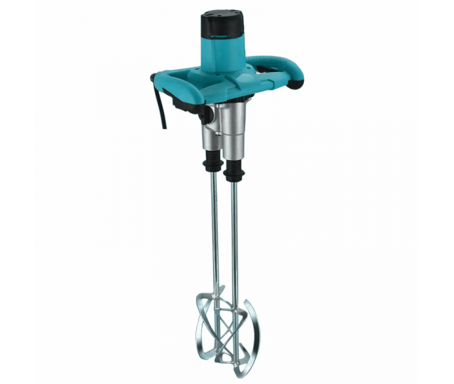 Amestecator materiale constructii detoolz putere 1800w, 2 palete