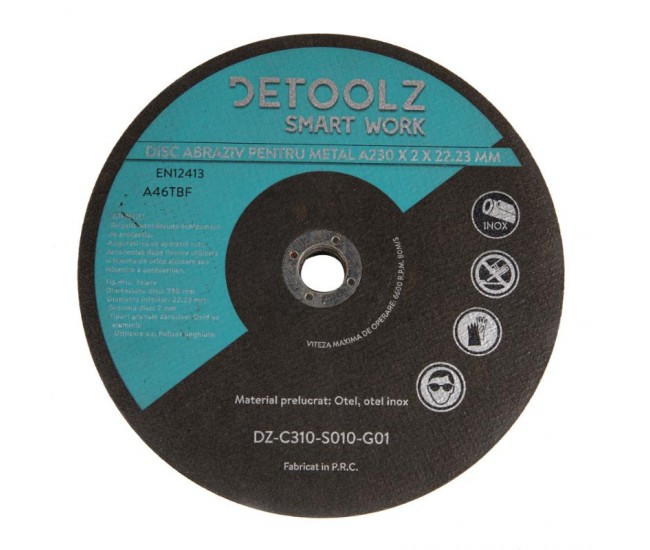 Set disc abraziv pentru metal 230 mm (10/set)