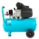 Compresor detoolz 50l cu ulei, 1680 w, debit 206l/min, 8 bar, 2 prize de aer