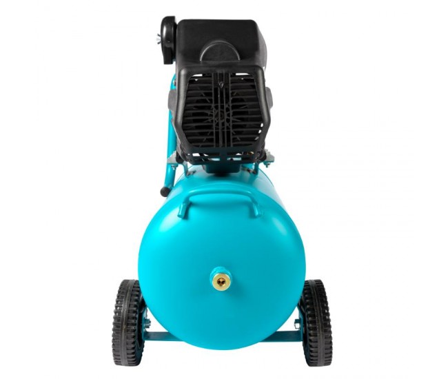 Compresor detoolz 50l cu ulei, 1680 w, debit 206l/min, 8 bar, 2 prize de aer