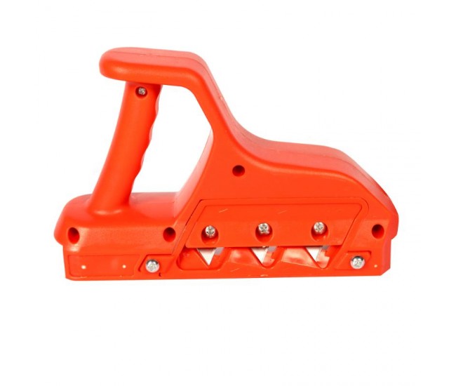 Dispozitiv detoolz pentru sanfrenare gips-carton, aschiere unghi 45°60°, cu 10 lame