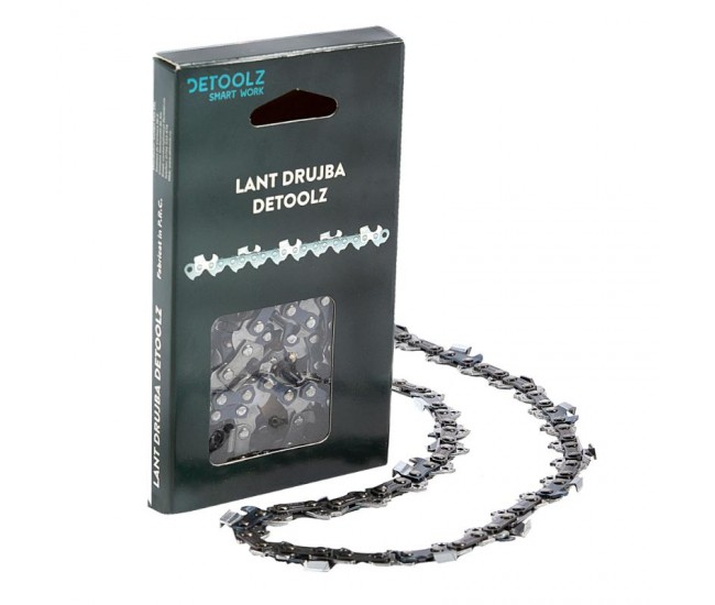 Lant drujba detoolz, lungime 18'', pas 0.325'', grosime 1.5mm, 72 pinteni, 36 dinti, full chisel