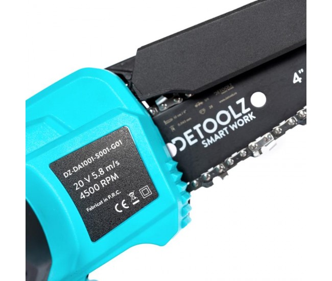 Mini drujba pe acumulator, inclinata, detoolz 20v