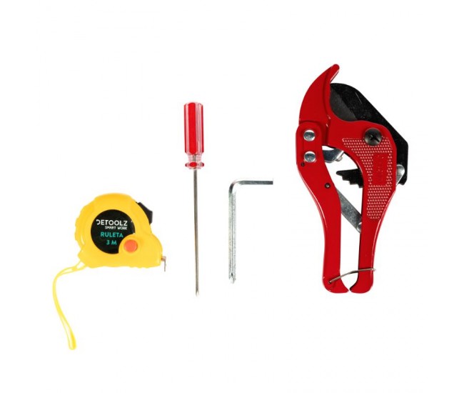 Trusa pentru sudat tevi din ppr detoolz putere 2000w, diametru sudare 20-63mm