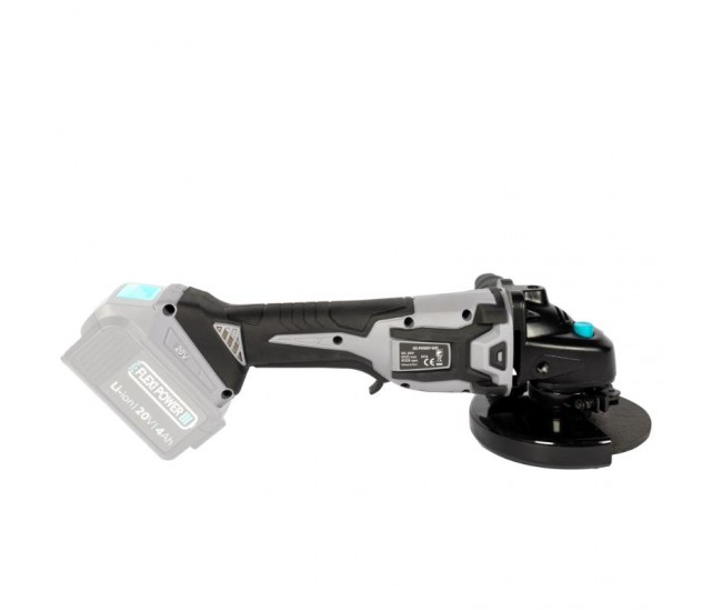 Polizor unghiular detoolz 20v, diametru disc Ø125, motor fara perii