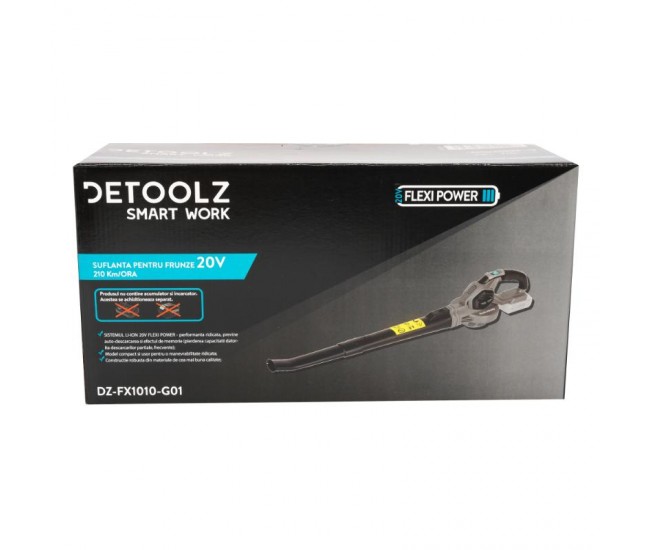 Suflanta pentru frunze detoolz, 20v, 210km/h