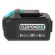 Acumulator li-ion, detoolz, 20v, 6ah