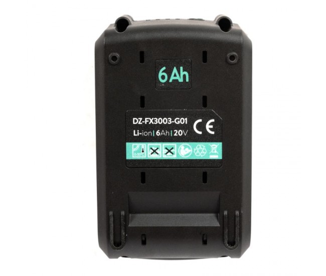 Acumulator li-ion, detoolz, 20v, 6ah