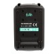 Acumulator li-ion, detoolz, 20v, 6ah