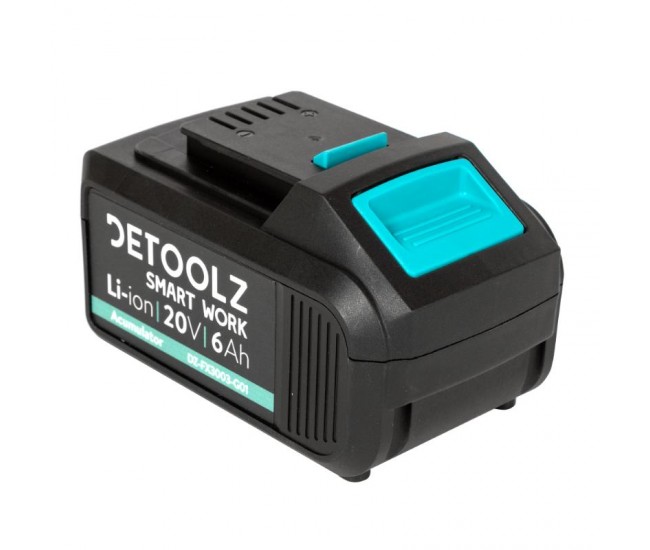Acumulator li-ion, detoolz, 20v, 6ah