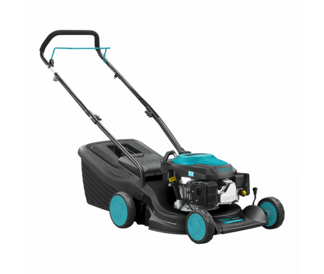 Masina de tuns gazon detoolz, 3.5cp, 146cc, latime de taiere 40 cm, colector 40l