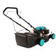 Masina de tuns gazon detoolz, 3.5cp, 146cc, latime de taiere 40 cm, colector 40l
