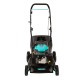 Masina de tuns gazon detoolz, 3.5cp, 146cc, latime de taiere 40 cm, colector 40l