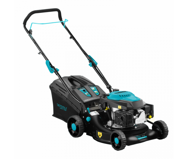 Masina de tuns gazon detoolz, 3.5cp, 146cc, latime de taiere 43cm, colector 40l