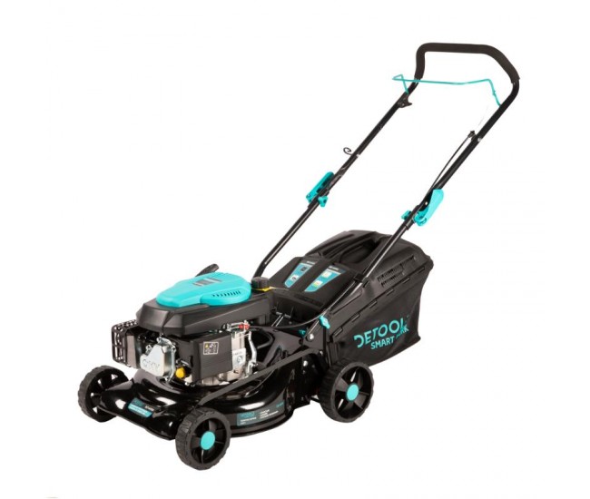 Masina de tuns gazon detoolz, 3.5cp, 146cc, latime de taiere 43cm, colector 40l
