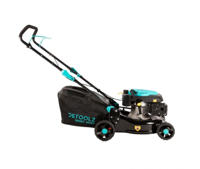 Masina de tuns gazon detoolz, 3.5cp, 146cc, latime de taiere 43cm, colector 40l